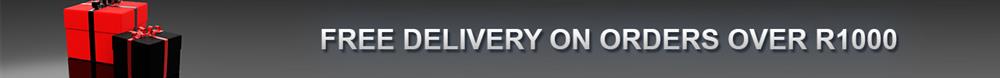 Free Delivery on orders over R1000